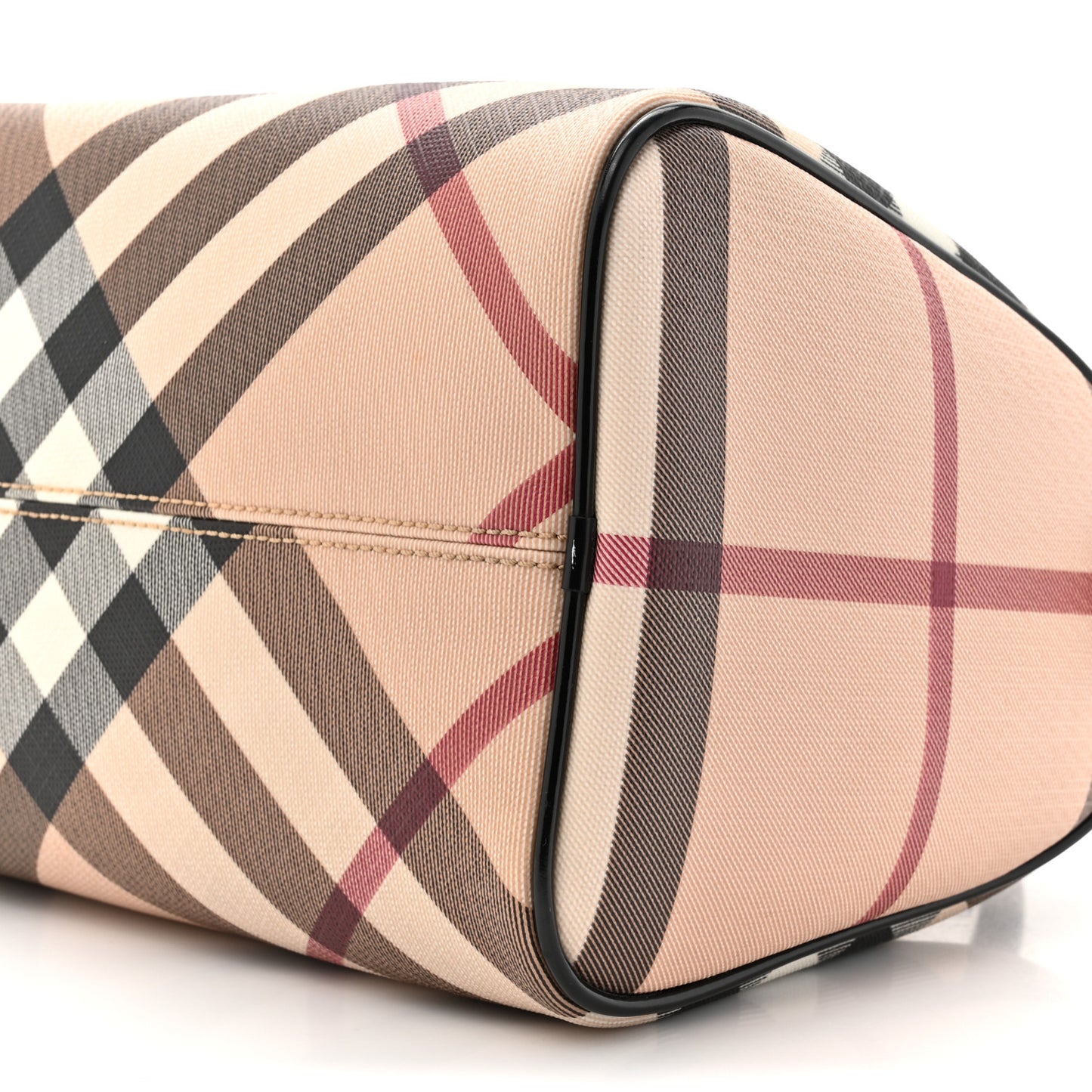 Nova Check Small Chester Bowling Bag Black
