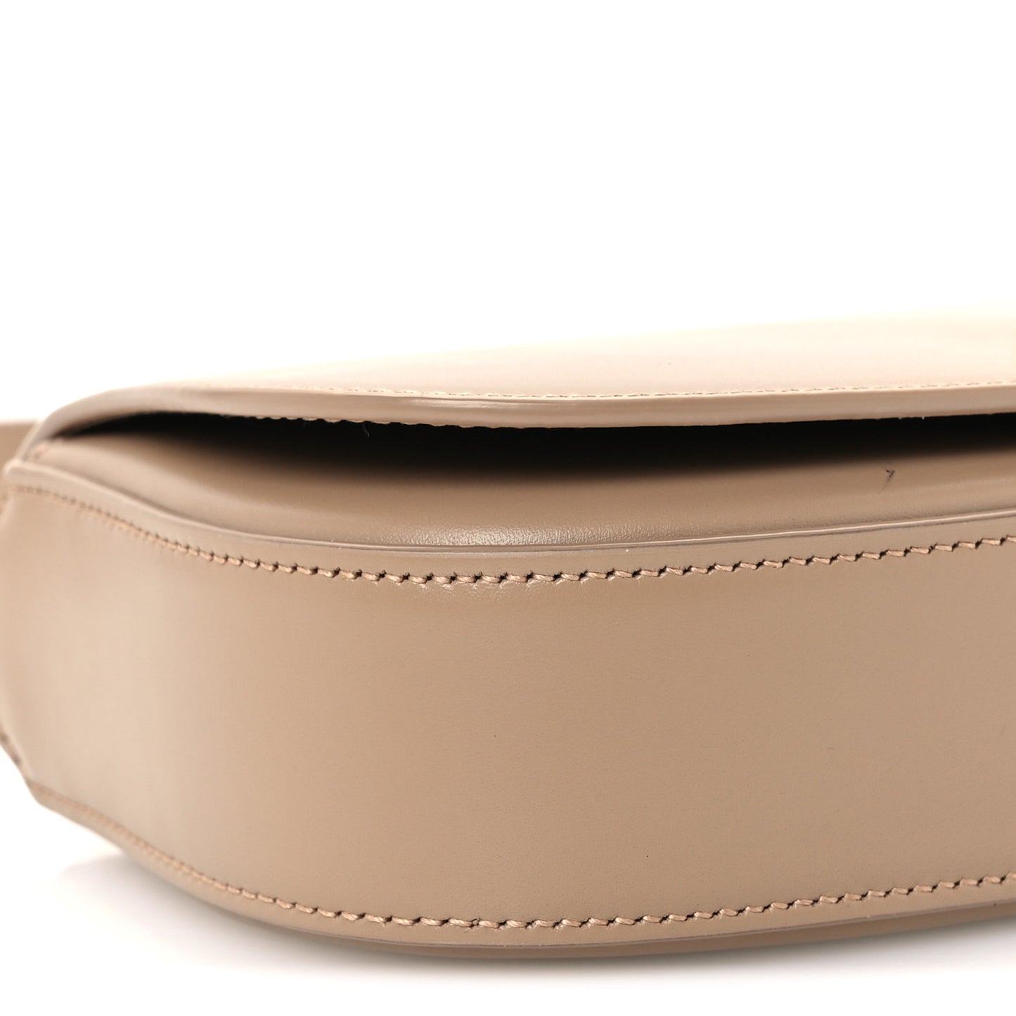 Box Calfskin Mini Voltaire Shoulder Bag Dark Cork