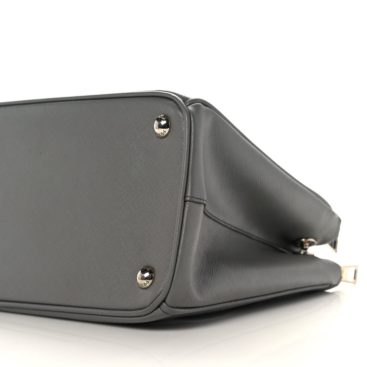 Saffiano Small Galleria Double Zip Tote Marmo