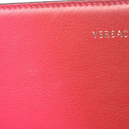 Versace Calfskin Medium DV One Satchel Pink Red 14 of 17