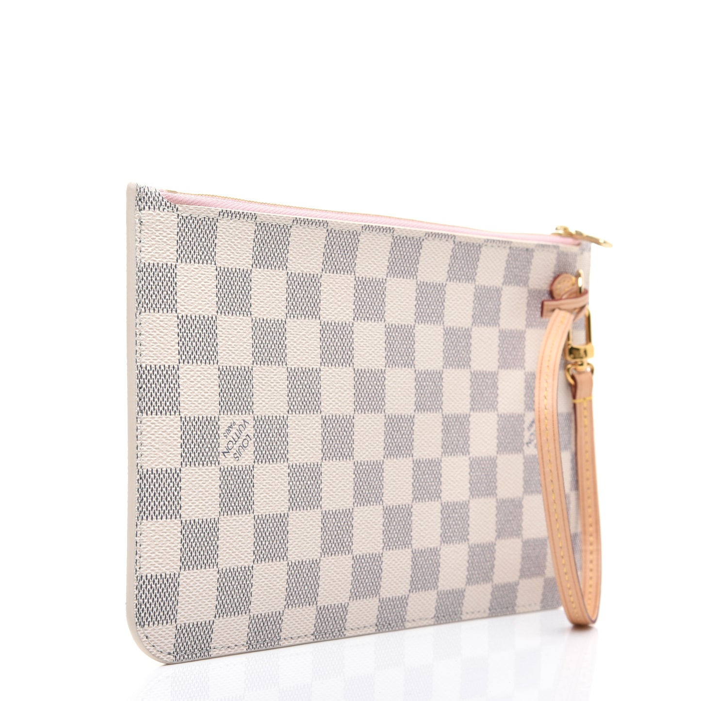 Damier Azur Neverfull MM GM Pochette Rose Ballerine