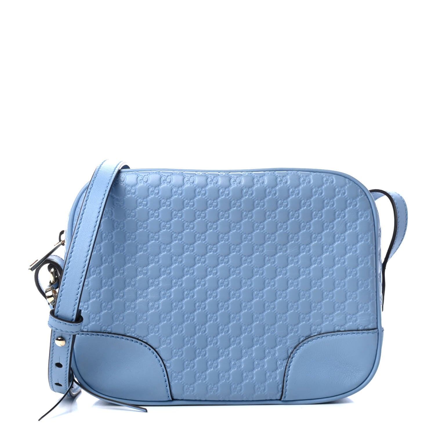 Gucci Microguccissima Mini Bree Messenger Bag Mineral Blue 1 of 4