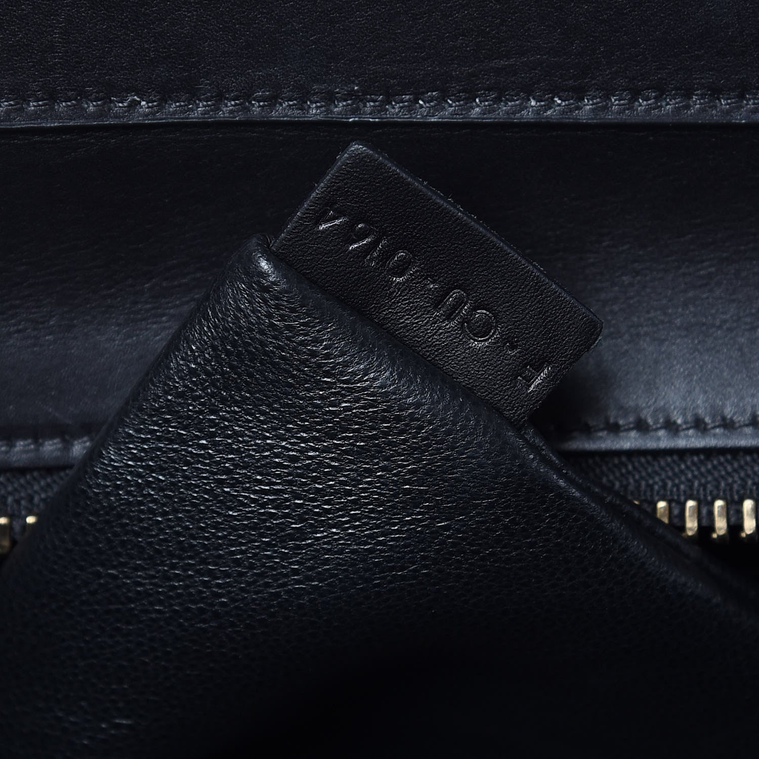 Celine Satin Calfskin Mini Tri-Color Luggage Dark Grey 7 of 11