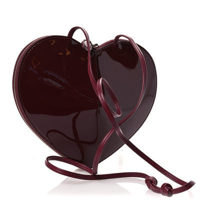 Alaia Patent Calfskin Le Coeur Bag Rouge Grenat 3 of 9