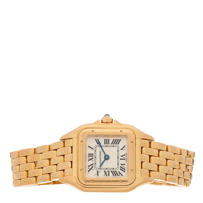 Cartier 18K Pink Gold 22mm Panthere Quartz Watch 2 of 5