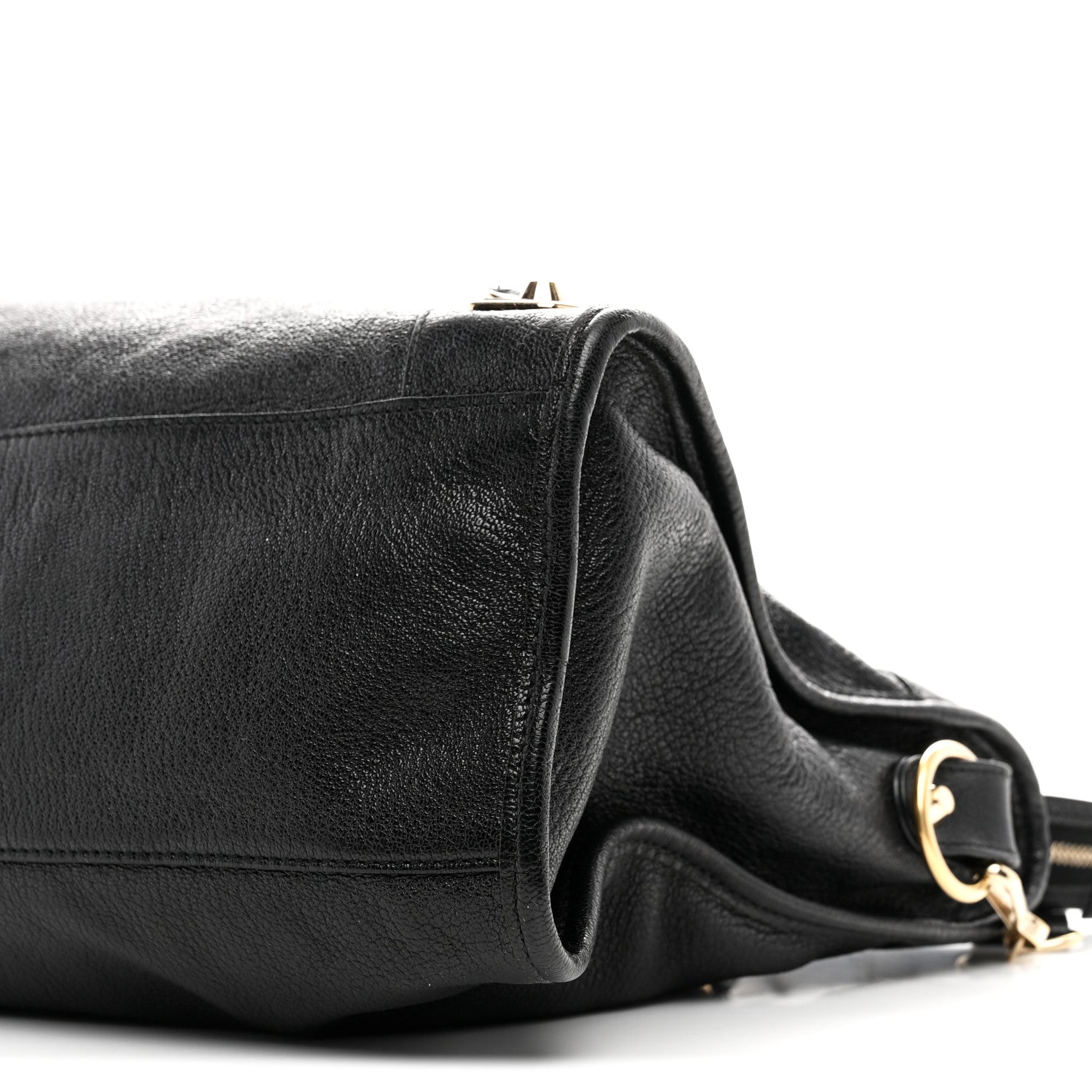 Balenciaga Chevre Gold Metallic Edge Hardware City Black 11 of 11