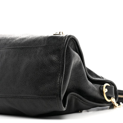 Balenciaga Chevre Gold Metallic Edge Hardware City Black 11 of 11