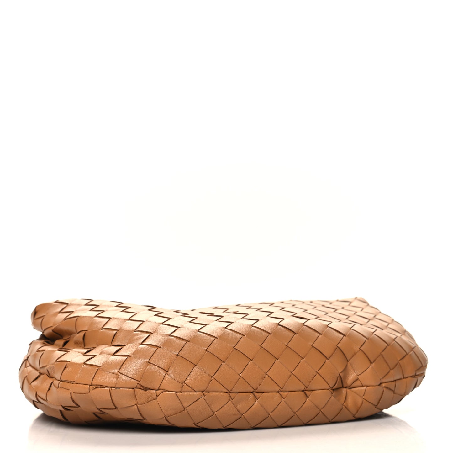Nappa Intrecciato Teen Jodie Hobo Caramel