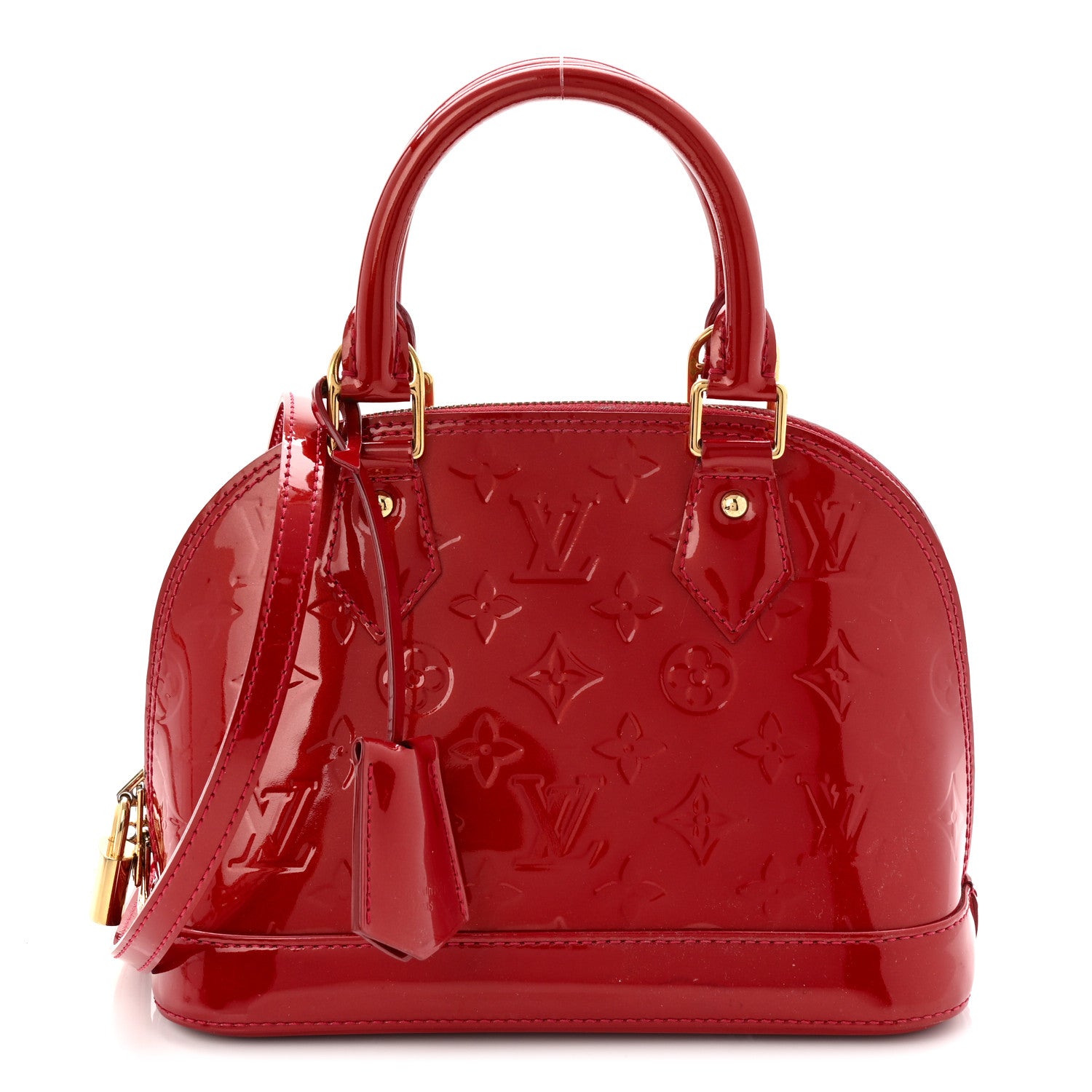 Louis Vuitton Vernis Alma BB Pomme D'Amour 1 of 13