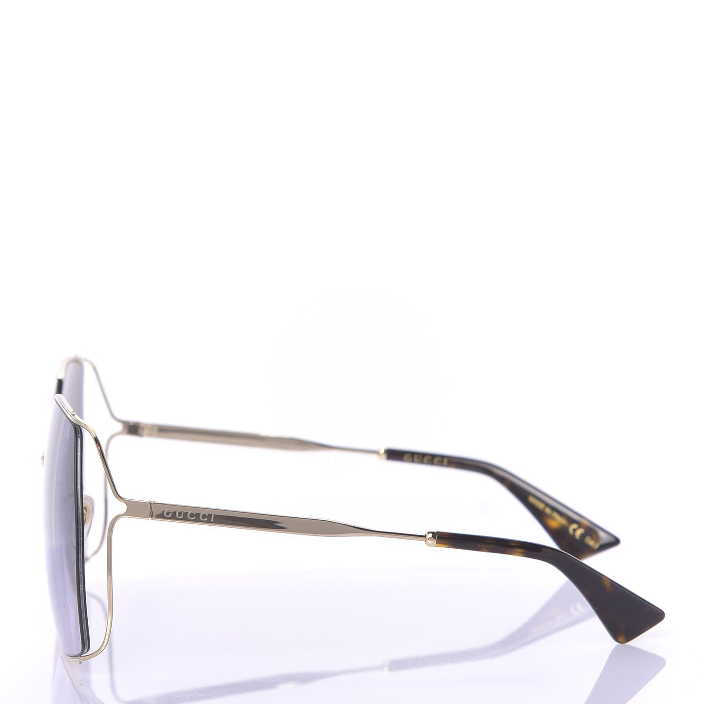 Oversized Sunglasses GG0817S Gold