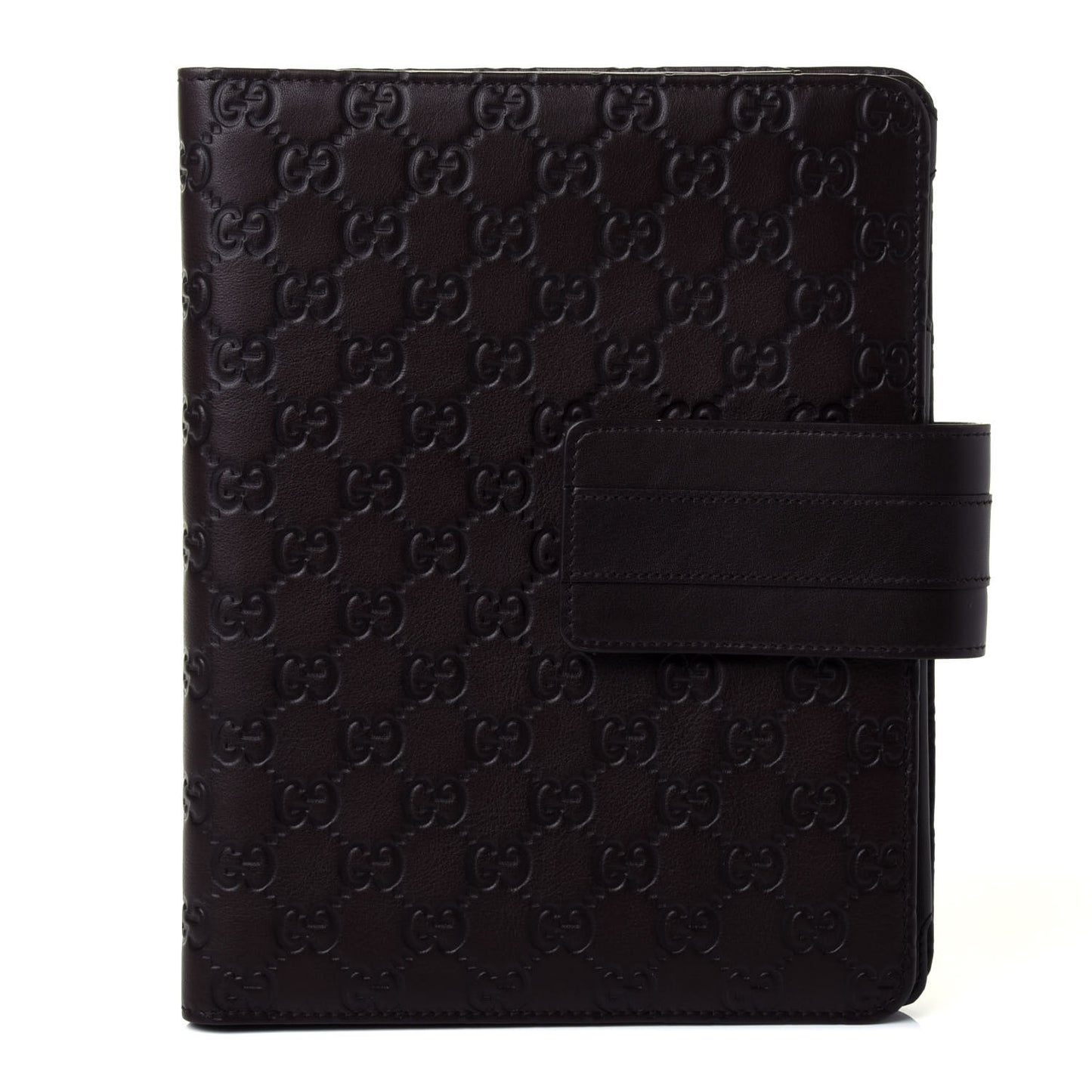 Soft Guccissima Margaux Calfskin iPad Case Chocolate