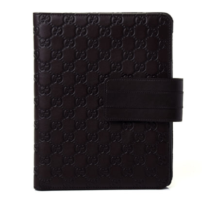 Gucci Soft Guccissima Margaux Calfskin iPad Case Chocolate 1 of 4