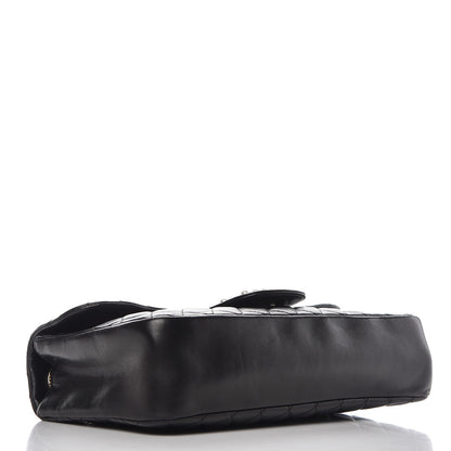 Chanel Lambskin Quilted Medium Westminster Pearl Flap Black 4 of 8