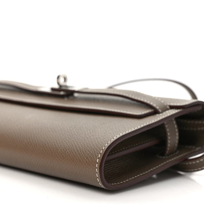 Hermes Epsom Kelly Wallet To Go Etoupe 8 of 9
