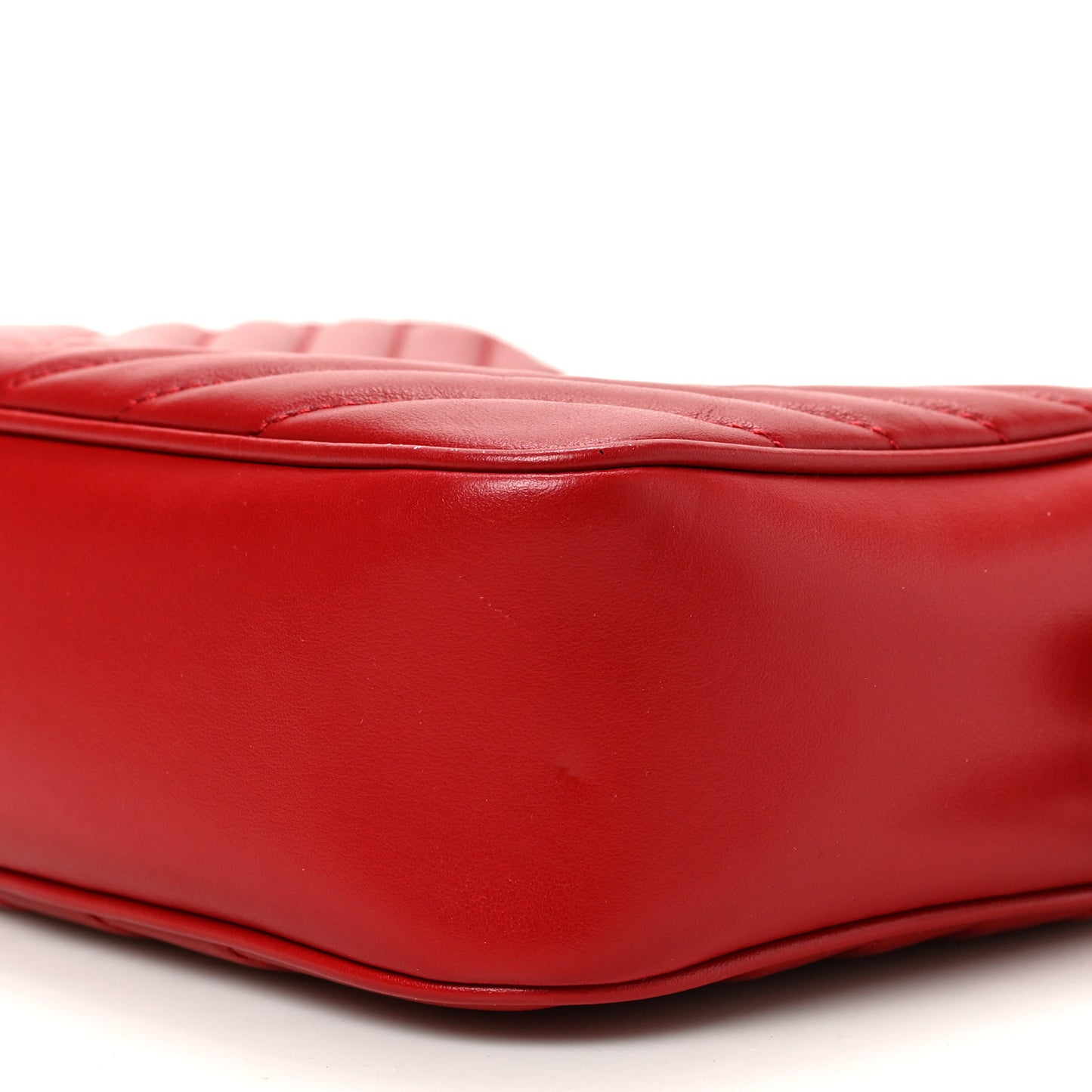 Calfskin Matelasse Monogram Lou Camera Bag Opyum Red