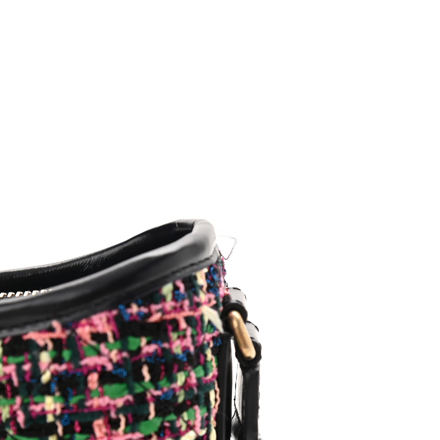 Chanel Tweed Calfskin Small Gabrielle Hobo Multi 12 of 12