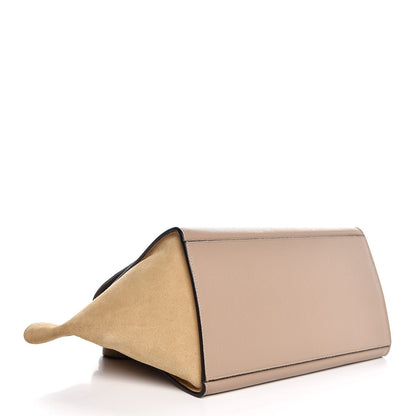 Celine Drummed Calfskin Suede Small Trapeze Dune 5 of 10