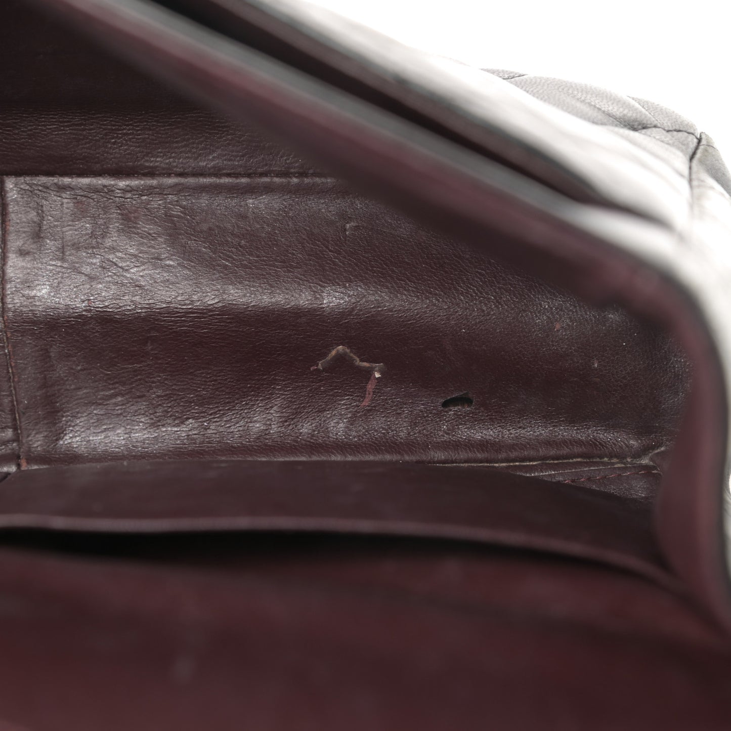 Lambskin Quilted Maxi Double Flap Black