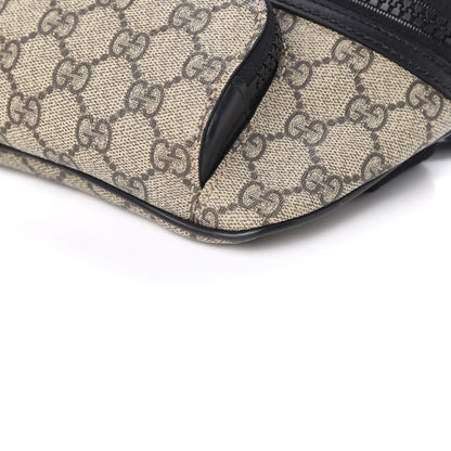 Gucci GG Supreme Monogram Belt Bag Black 9 of 10