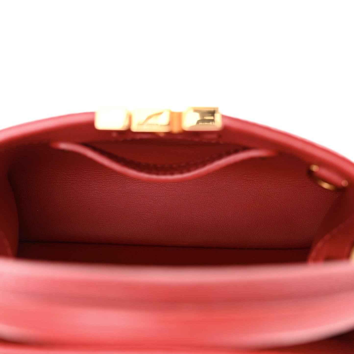 Taurillon Mini Capucines Scarlet