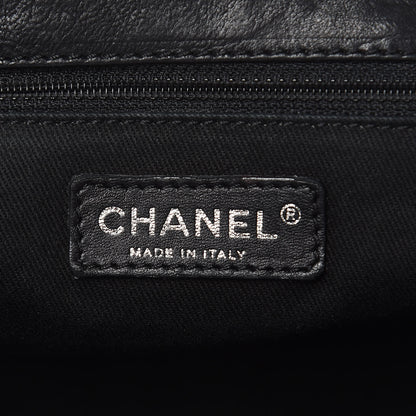 Chanel Calfskin Diamond Stitch Accordion Flap Black 6 of 14