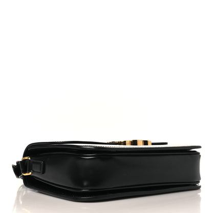 Celine Shiny Calfskin Medium Triomphe Black 4 of 9