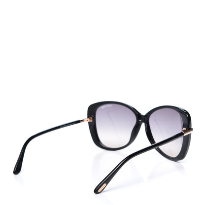 Tom Ford Linda Butterfly Sunglasses TF324 Black 4 of 7