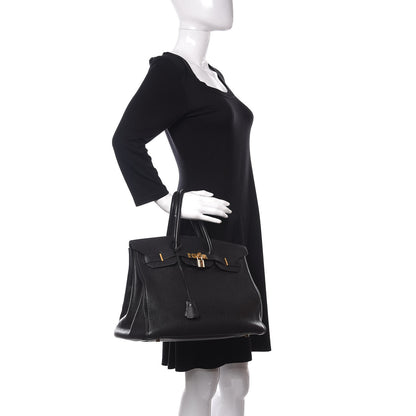 Hermes Togo Birkin 35 Black 2 of 35