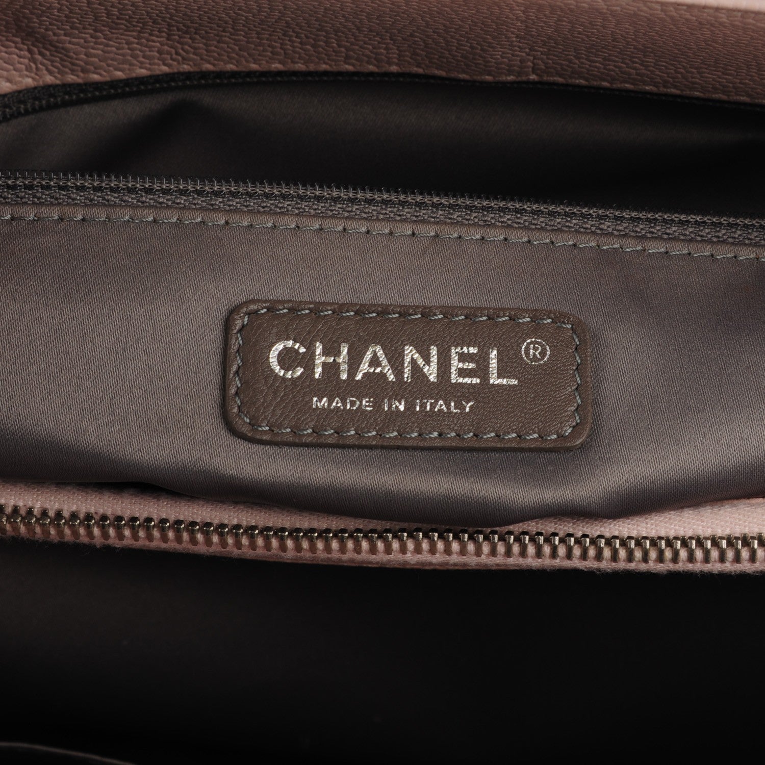 Chanel Caviar Quilted Grand Shopping Tote GST Light Pink 5 of 7