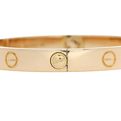 Cartier 18K Yellow Gold LOVE Bracelet 16 4 of 7