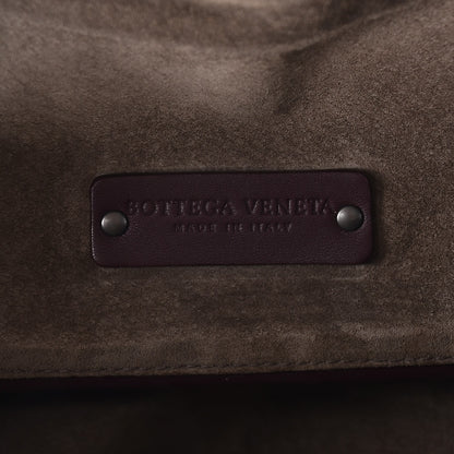 Bottega Veneta Nappa Intrecciato Brick Tote Aubergine 5 of 6