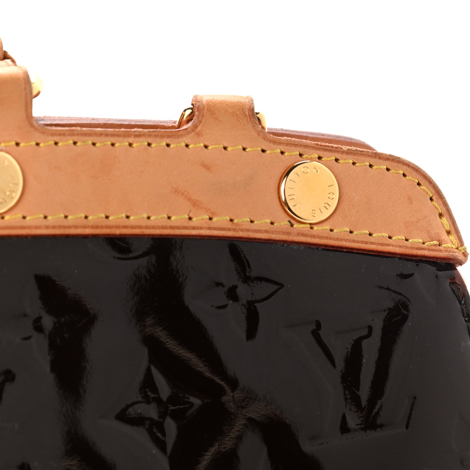 Louis Vuitton Vernis Brea MM Amarante 13 of 15