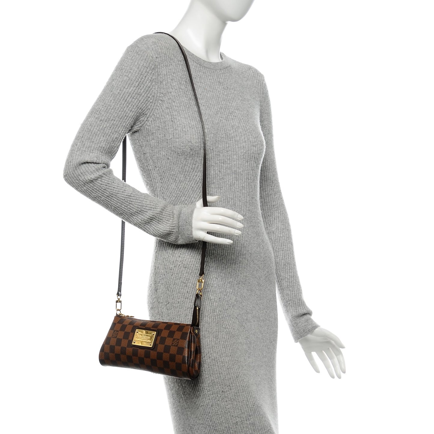 Damier Ebene Eva Clutch