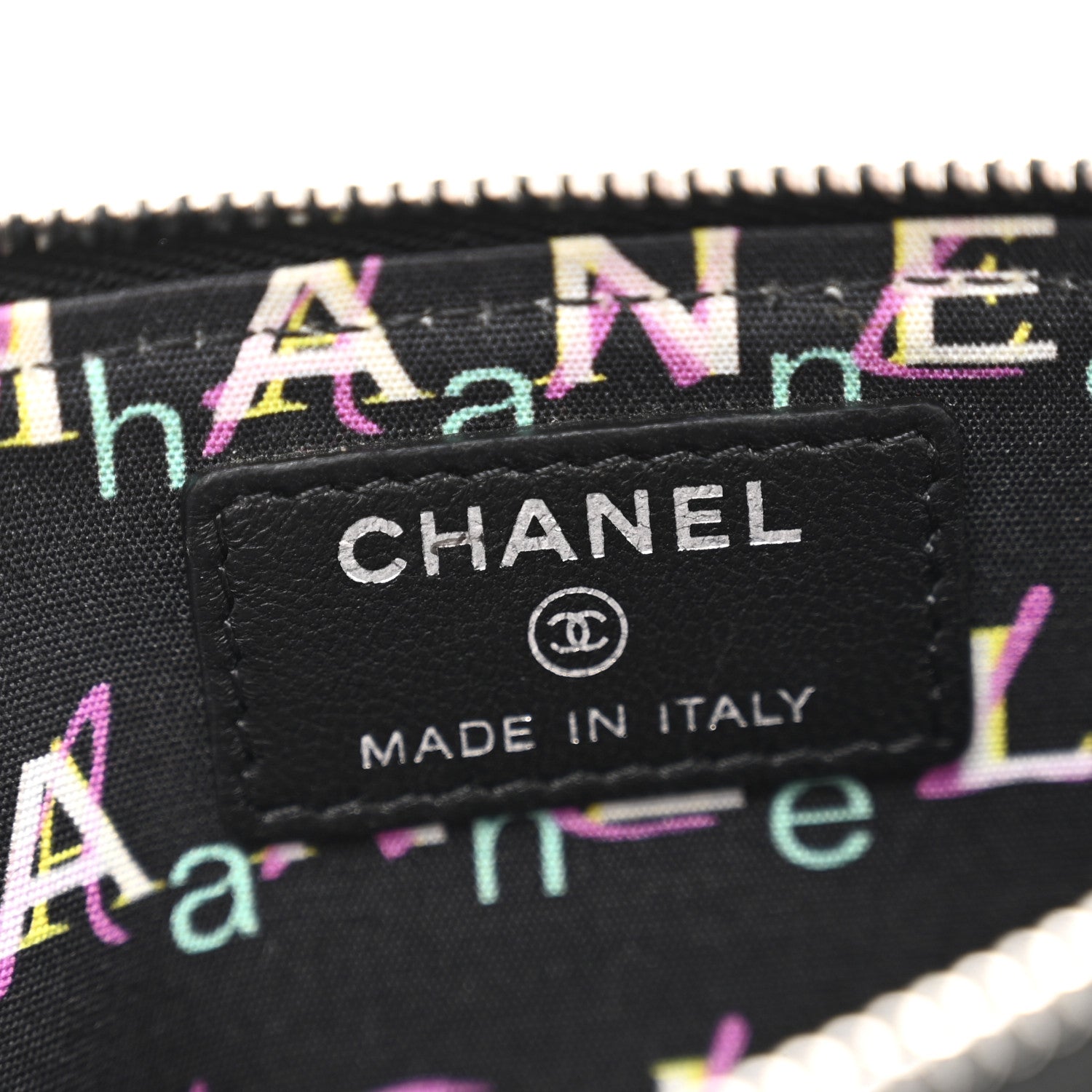 Chanel Lambskin Quilted Classic iPhone Pouch Black 6 of 9