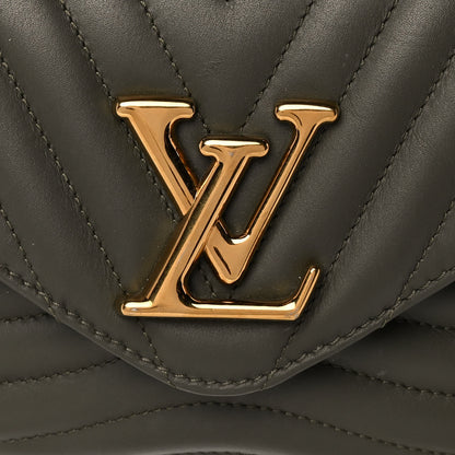 Louis Vuitton Calfskin New Wave Multi Pochette Kaki 10 of 14