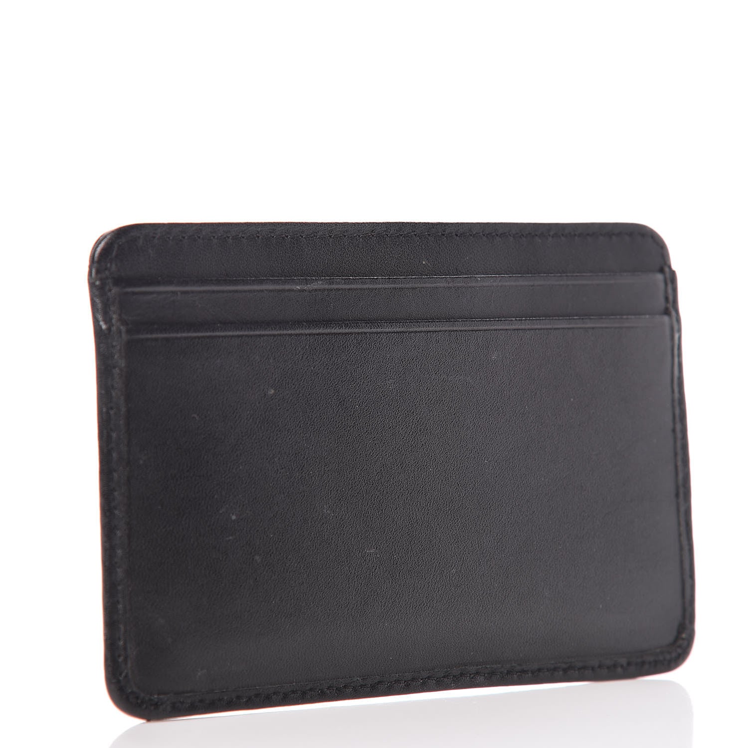 Chanel Calfskin Quilted Cambon Card Holder Black 3 of 7