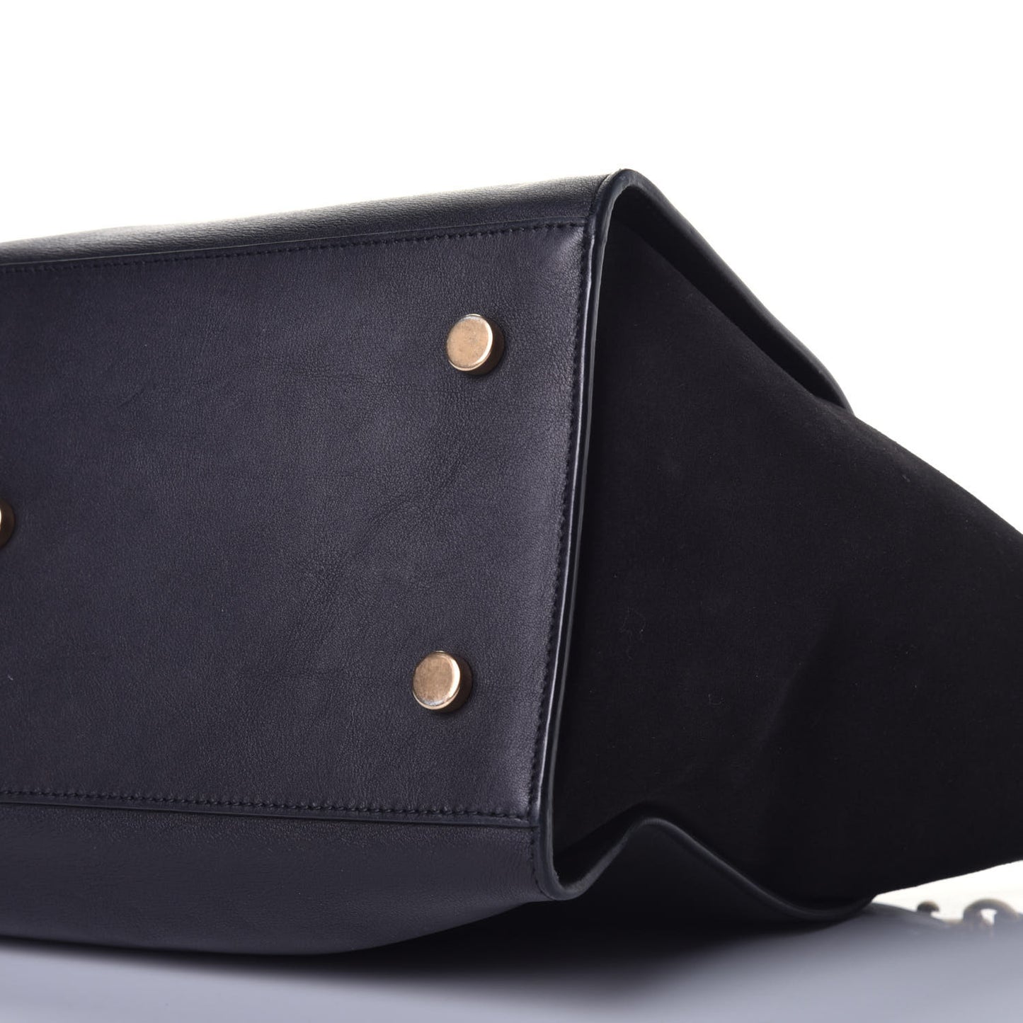 Calfskin Small Monogram Downtown Cabas Black