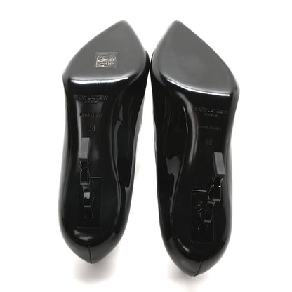 Saint Laurent Patent Opyum 85 Pumps 38 Black 6 of 8