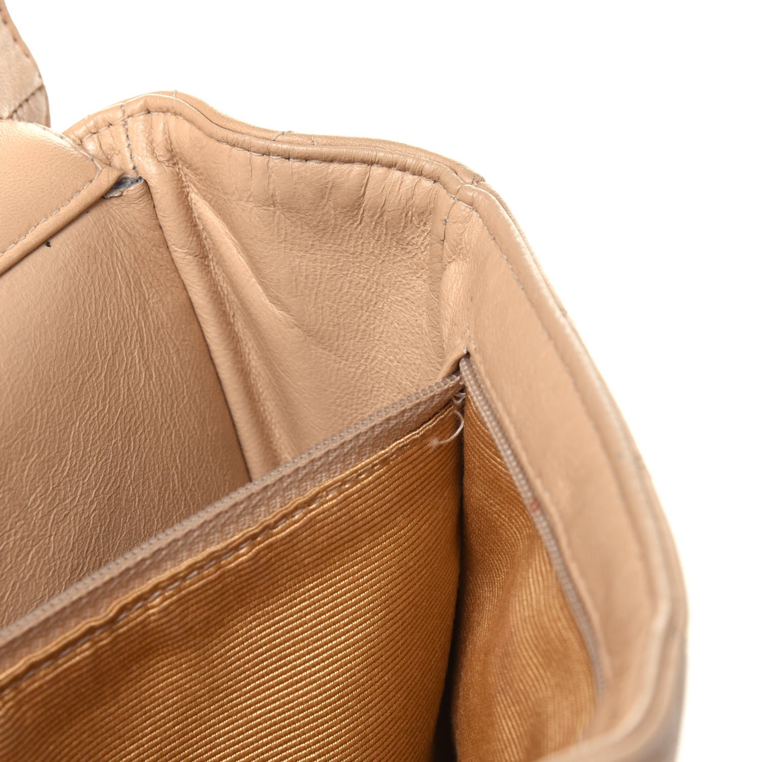 Chanel Lambskin Quilted Medium Double Sided Flap Beige 14 of 25