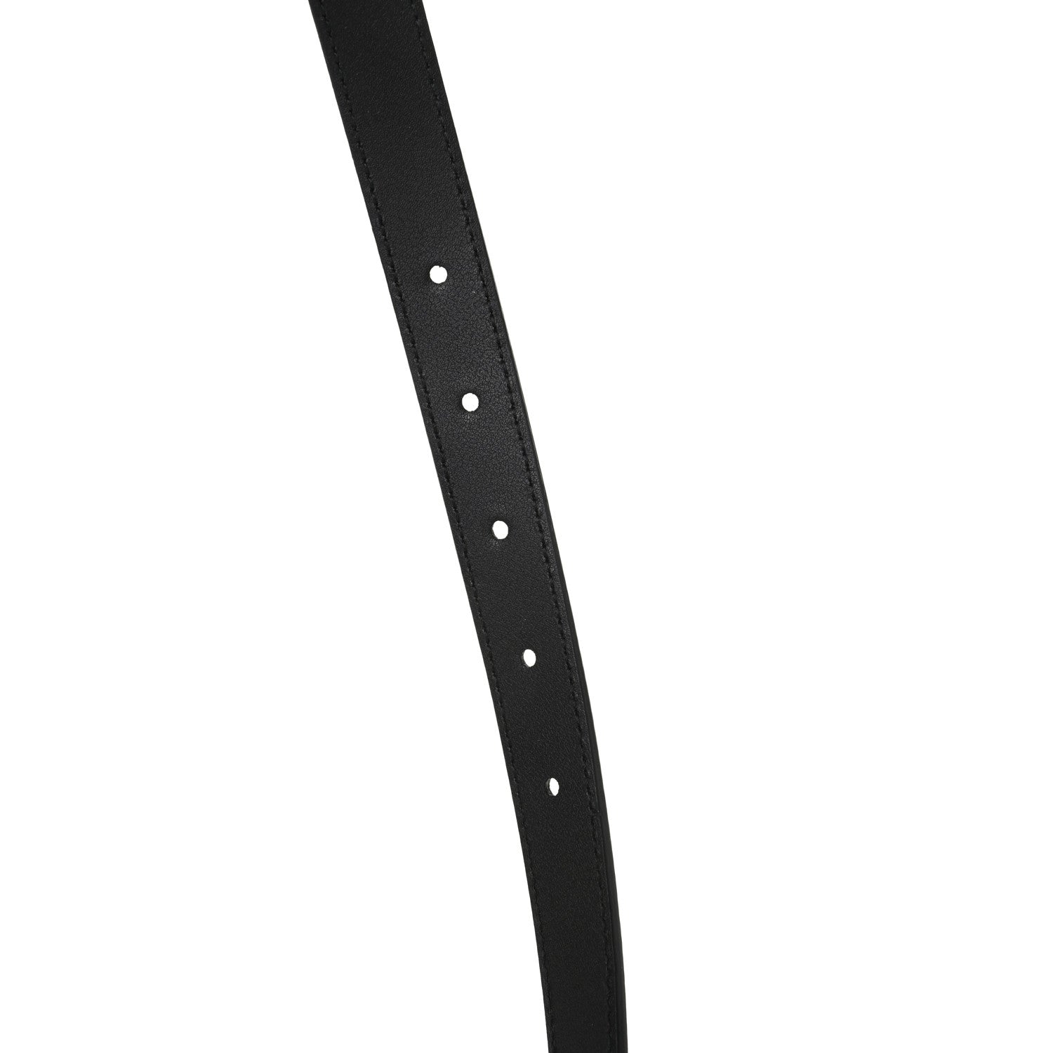 Gucci Calfskin Pearl Double G 20mm Belt 90 36 Black Cream 4 of 5