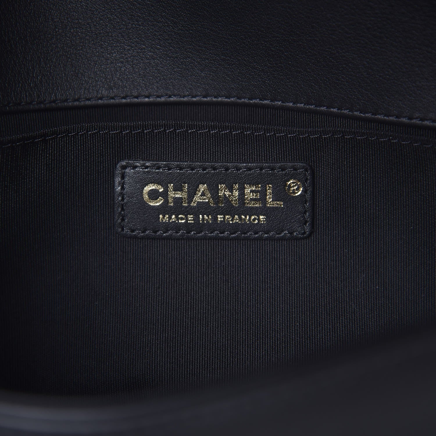 Chanel Lambskin Quilted Medium Boy Flap Black 6 of 9