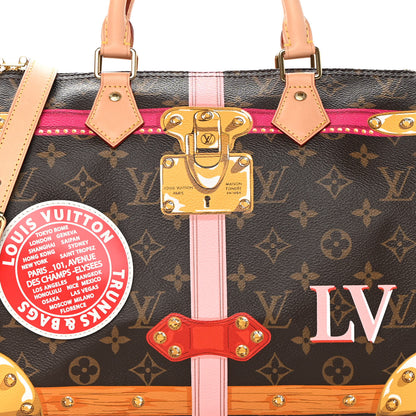 Louis Vuitton Monogram Summer Trunks Speedy Bandouliere 30 8 of 14