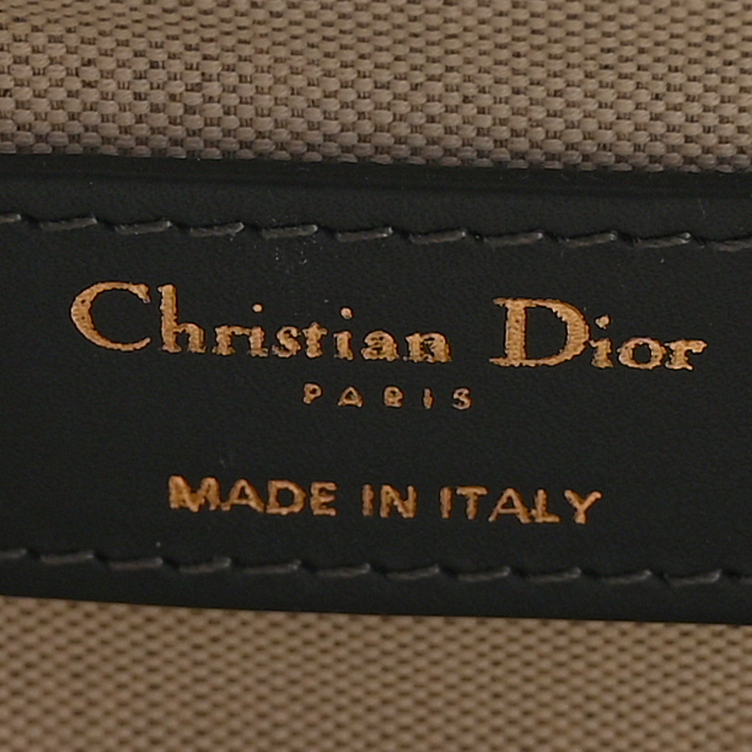 Christian Dior Oblique Fold Over Clutch Blue 6 of 8