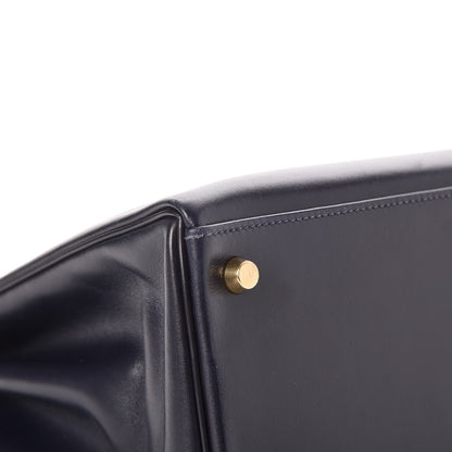 Hermes Box Kelly Retourne 32 Indigo 33 of 33