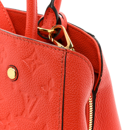 Louis Vuitton Empreinte Montaigne BB Apricot 16 of 19