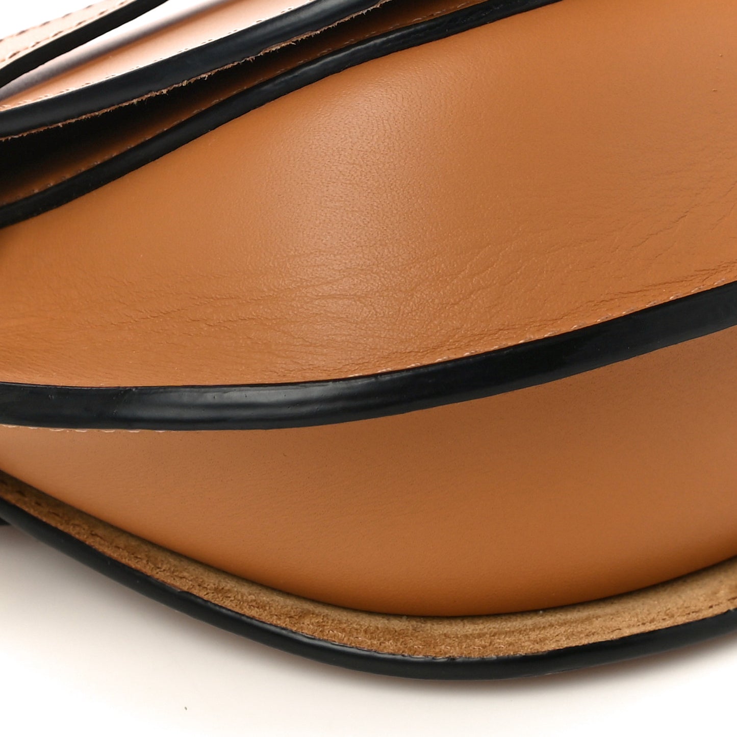 Calfskin Jacquard Mini Gate Dual Bag Tan