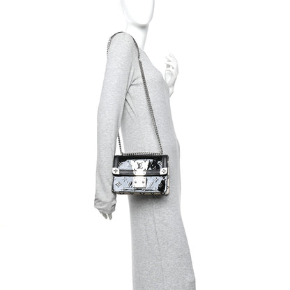 Louis Vuitton Vernis Epi Monogram Wynwood Black White 2 of 9
