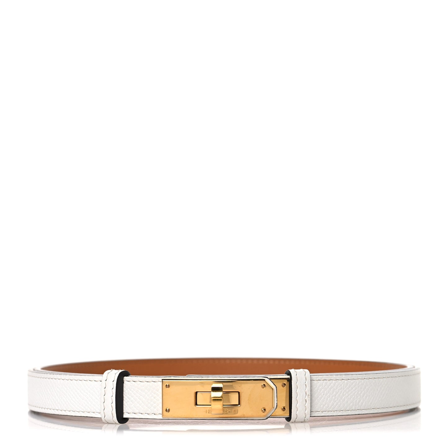Epsom Kelly Belt White