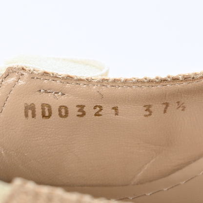 Christian Dior Technical Canvas Ribbon J Adior Slingback 65mm Pumps 37.5 Powder Nude 6 of 10