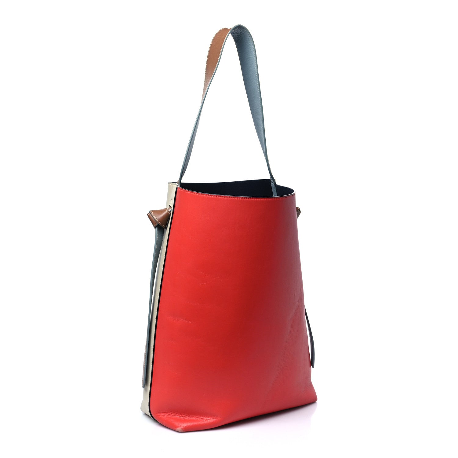 Celine Shiny Smooth Calfskin Small Twisted Cabas Multicolor 4 of 14
